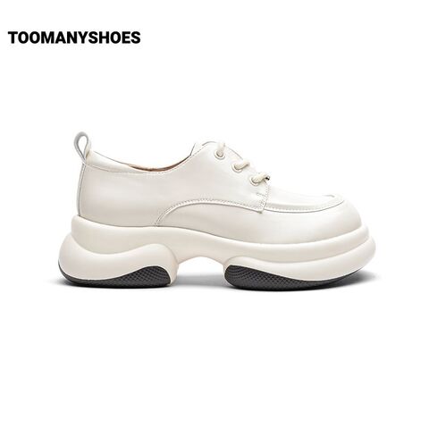 Toomanyshoes女鞋2024新款威廉先生厚底小皮鞋单鞋复古英伦牛津鞋