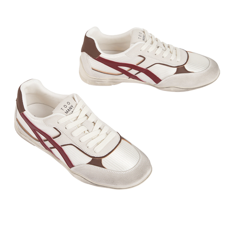 Toomanyshoes女鞋25新款城市游踪撞色时尚休闲运动跑鞋复古德训鞋