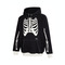 VANS范斯2024男子SKELETON GFX HOODIE针织连帽卫衣VN000KQ7BLK