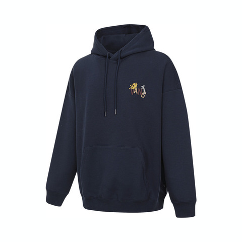 VANS范斯2025男子SOL CAT HOODIE针织连帽卫衣VN000NEBLKZ
