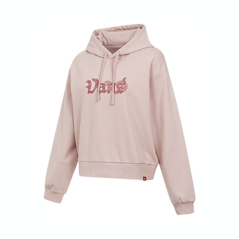 VANS范斯2025女子CNY CROP HOODIE针织连帽卫衣VN000QH6O3N