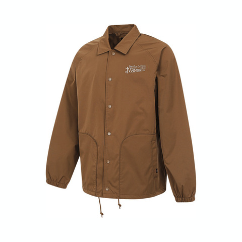 VANS范斯2025男子DOODLE LOGO COACH JACKET梭织无帽外套VN000NM60E0
