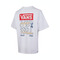VANS范斯2025男子GRADIENT LOGO SS TEE针织无领短TVN000NMCWHT
