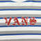 VANS范斯2025男子TP STRIPES SS TEE针织无领短TVN000NJFEG1