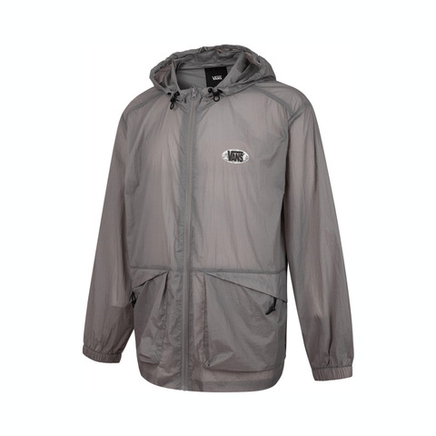 VANS范斯2025男子3D POCKETS UV JACKET梭织连帽外套VN000NM5AF1