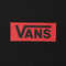 VANS范斯2025男子SMALL BOX LOGO TEE针织无领短TVN000QWMBLK