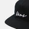 VANS范斯2025中性Classic Script Snapback弯沿帽VN000QAGBLK