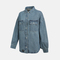 VANS范斯2025女子LOOSE DENIM SHACKET梭织长袖衬衫VN000QP3FAI