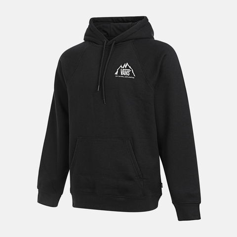 VANS范斯2025男子MTE Crestline Logo PO针织连帽卫衣VN000PJNBLK