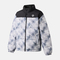 VANS范斯2025男子SPACE AOP PUFFER JACKET薄羽绒服-短VN000W55YC9