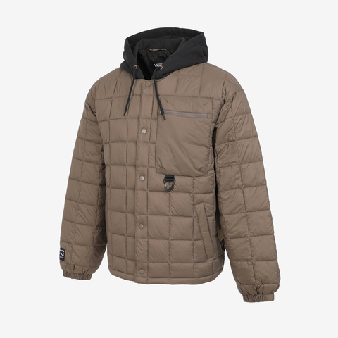 VANS范斯2025男子V QUILTED COACH薄棉服VN000QTG1NU